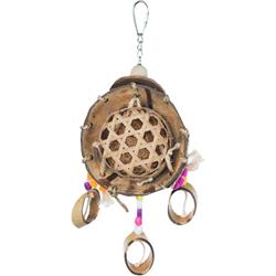 62514 Small & Medium Thread Catcher Bird Toy, Assorted Color - Pack Of 144