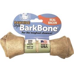 Rbb2 Rawhide Style Nylon Bacon Dog Chew Barkbone Toy, Medium