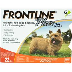 011-66902 0-22 Lbs Frontline Plus Dog, Pack Of 6