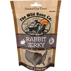 3436 2.25 Oz Jerky Natural Dog Treat, Rabbit