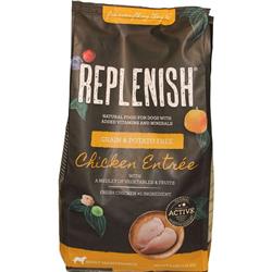00304 4 Lbs Replenish K9 Dog Food With Active 8 - Chicken, Pack Of 6