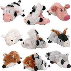33013 8 In. Flip A Zoo Barnyard Series Toy - Assorted Color, Pack Of 3 - Case Of 48
