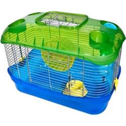 Ware Manufacturing 16060 Blue & Green Universe Assembled 1 Level Critter Cage, 6 Per Pack - Pack Of 6