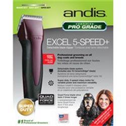 65455 Excel 5 Speed Clipper With 10 Blade, Burgundy - Pack Of 6