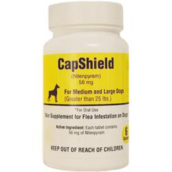 011-291014 Lessthan 25 Lbs Capshield For Medium & Large Dogs, 6 Count