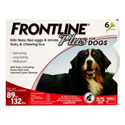 011-66905 89 To 132 Lbs Frontline Plus For Extra Large Dogs, Pack Of 6