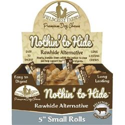 150bx 5 In. Nothin To Hide Rawhide Alternative Small Roll - 24 Per Box