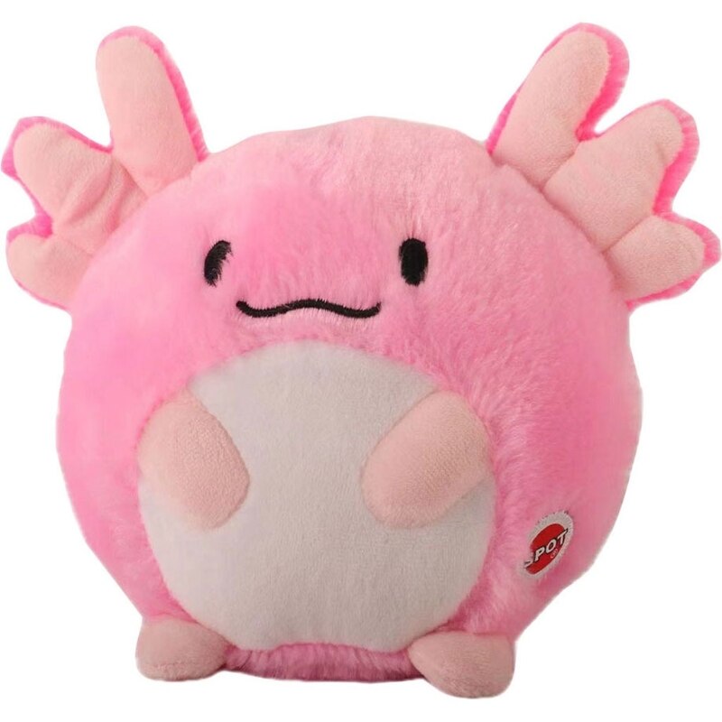 54964 Axolotl Plush Butterball Dog Toy - 7 in.