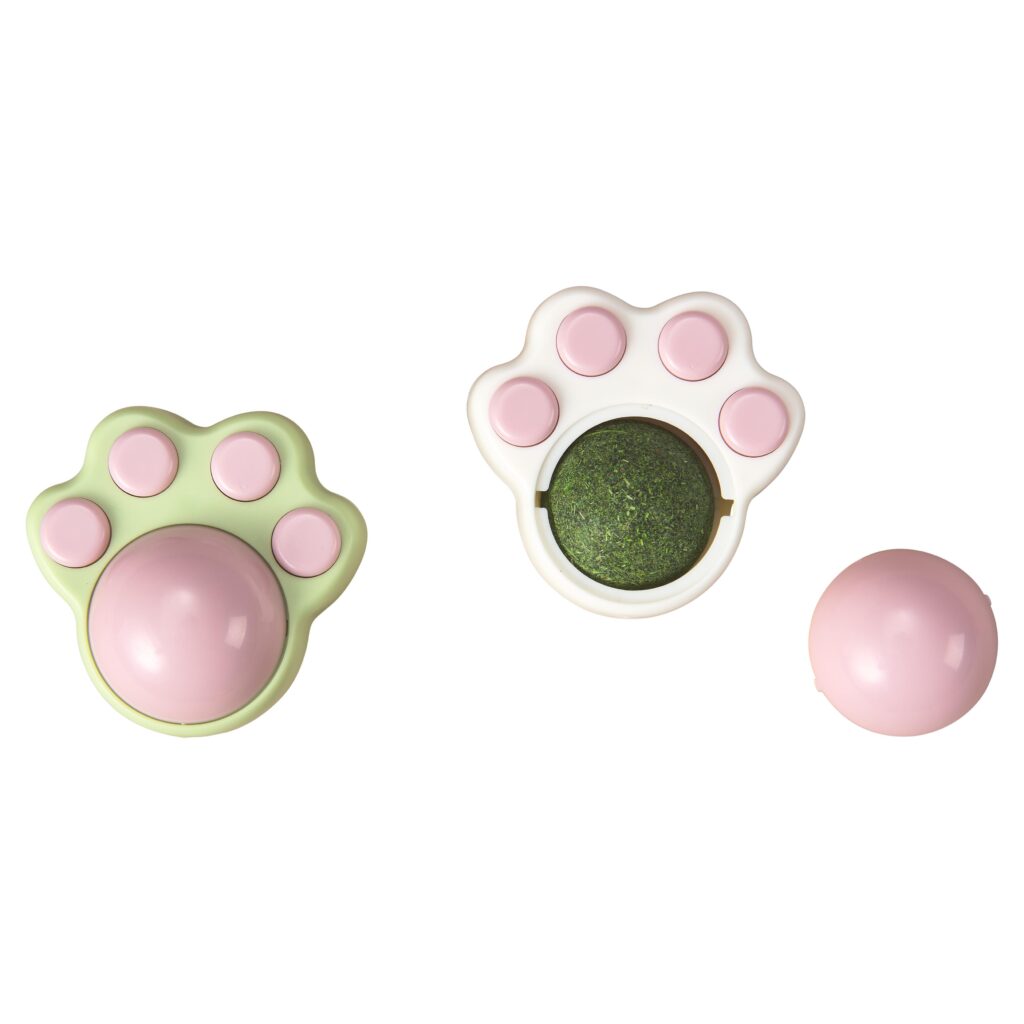 52216 Catnip Licky Ball Cat Toy - Pack of 2