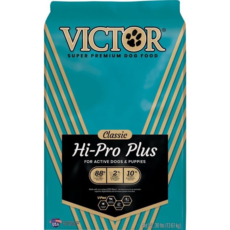 2370 Classic Hi-Pro Plus Dog Food - Beef, Chicken, Pork & Fish - 30 lbs