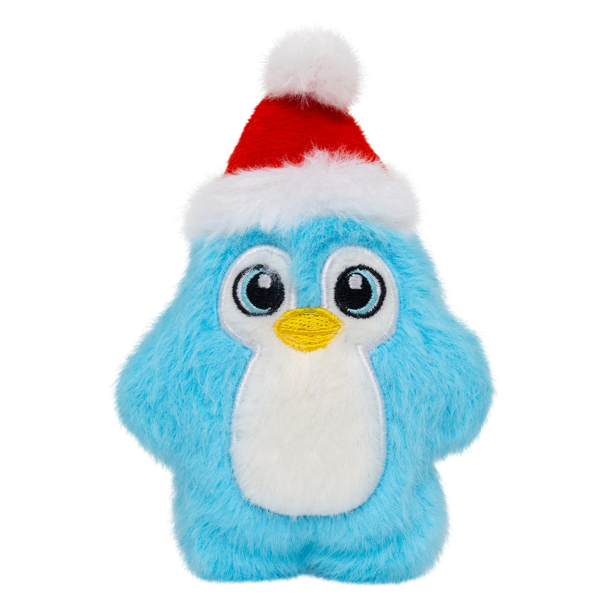 H26D135 Holiday Snuzzles Mini Santa Penguin Plush Dog Toy - Extra Small