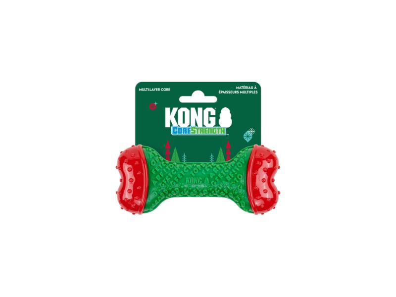 H26D122 Holiday Corestrength Bone Dog Toy - Small & Medium