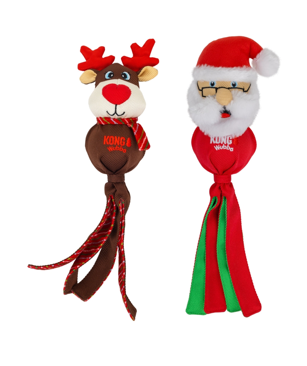 H26D147 Holiday Wubba Dog Toy, Assorted Color - Large