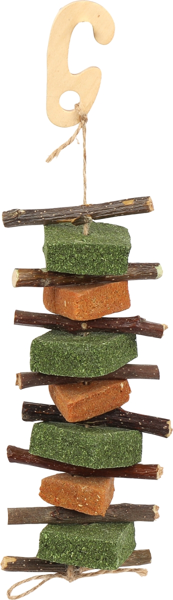 13153 10 in. Health-E Chew Stack Small Animal Chew Toy