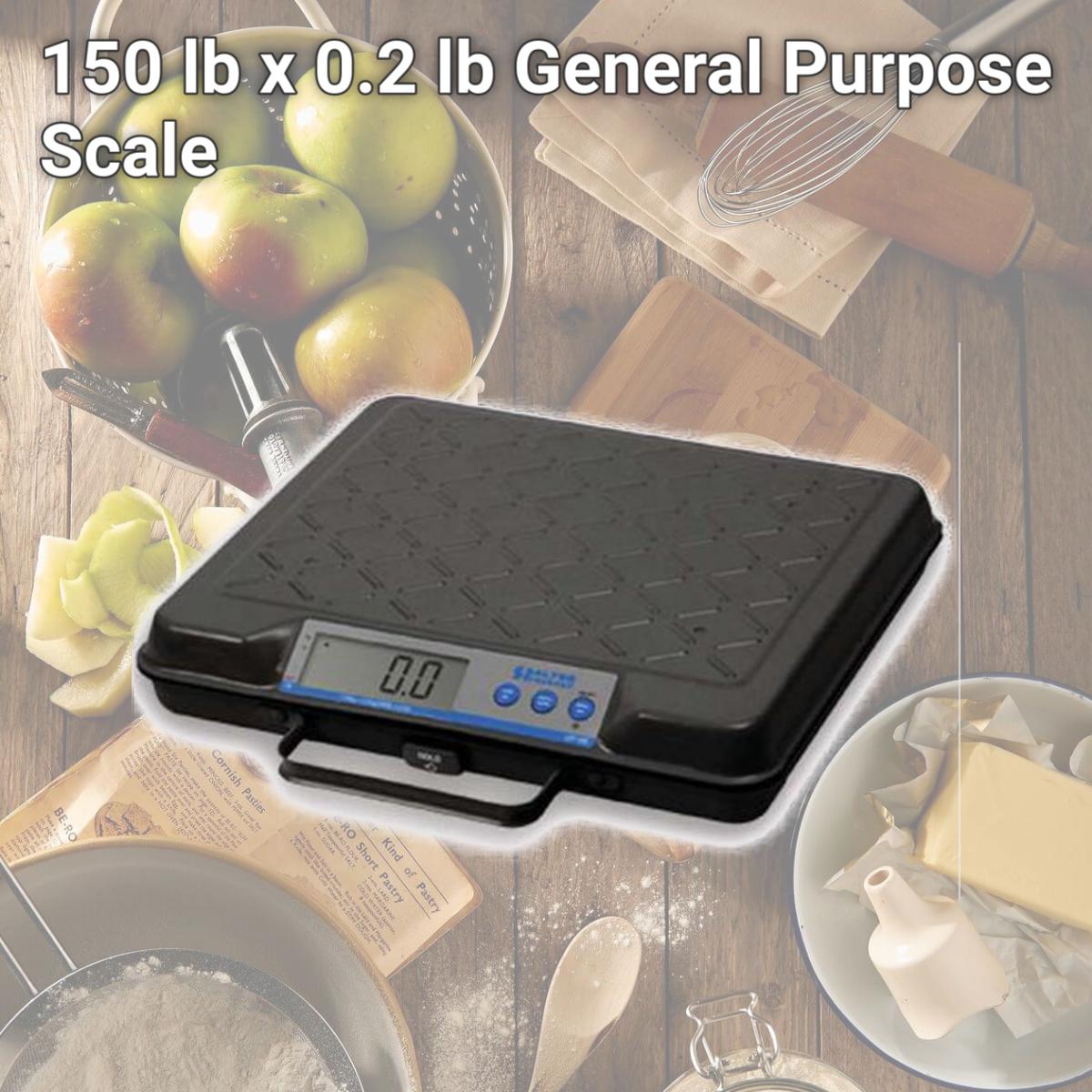 Picture of Brecknell Scales 816965006755 150 lb x 0.2 lb General Purpose Scale