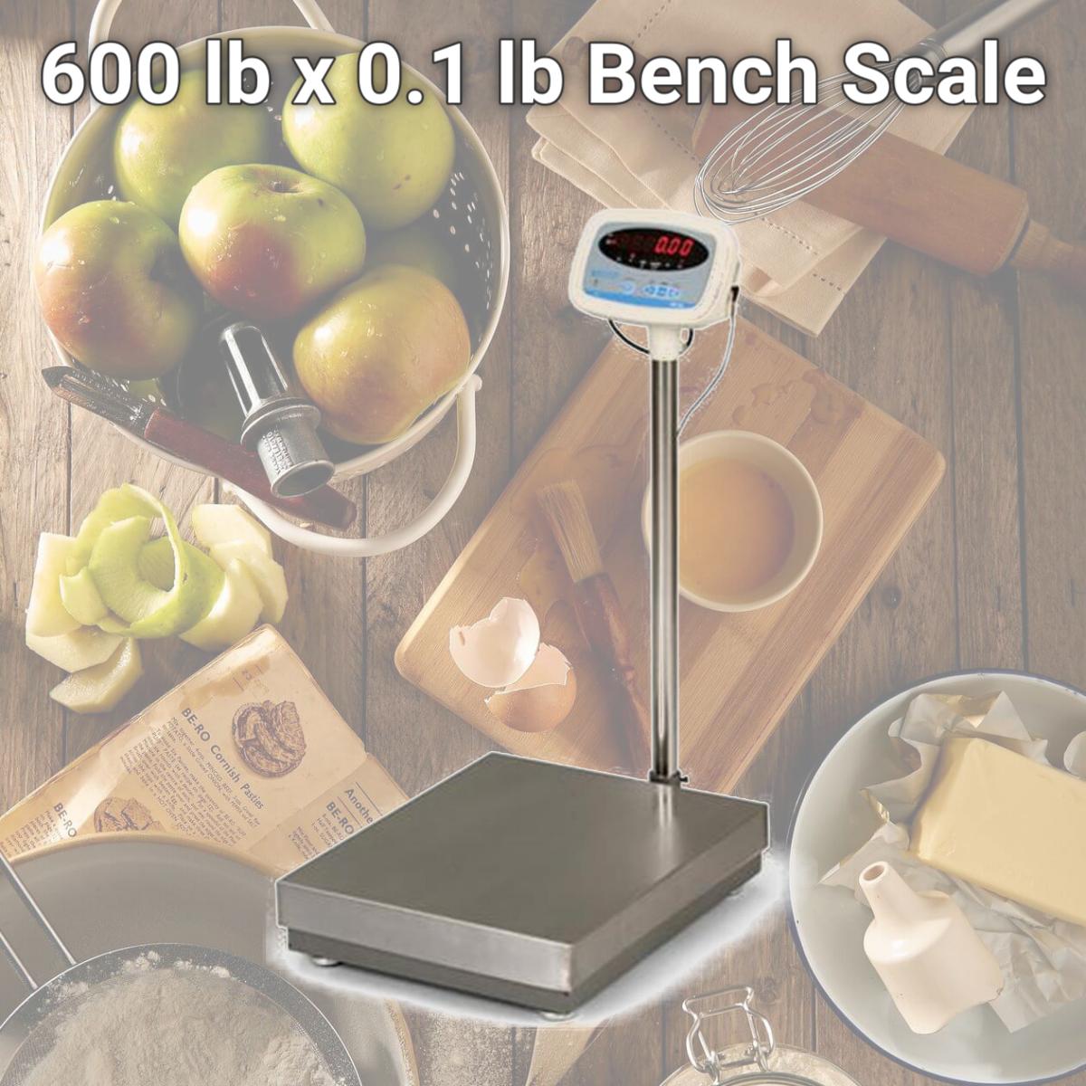 Picture of Brecknell Scales 816965001644 600 lb x 0.1 lb Bench Scale