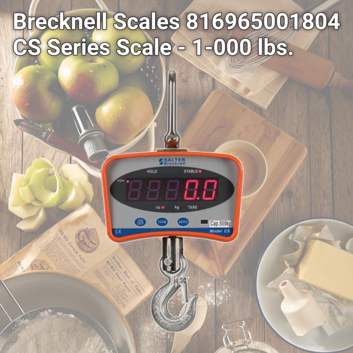 Picture of Brecknell Scales 816965001804 CS Series Scale - 1-000 lbs.