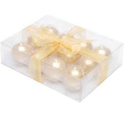 1.5 In. Dia. Metallic Gold Candle - Pack Of 12