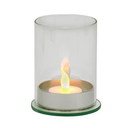 Clear Glass Tealight Lamp - Pack Of 6