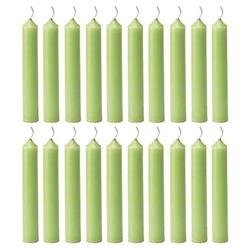 C1123lg Chime Candles, Light Green - Box Of 20, 20 Count