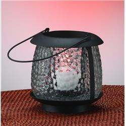 Rustic Playa Tea Light Lantern, Brown