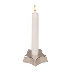 H117n 0.5 In. Silver Star Candle Holder - Pack Of 6