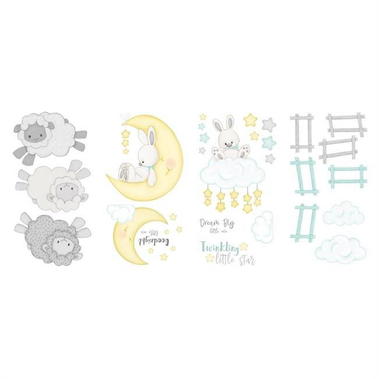 10023 Sweet Dreams Applique Wall Decal Stickers, Super Jumbo