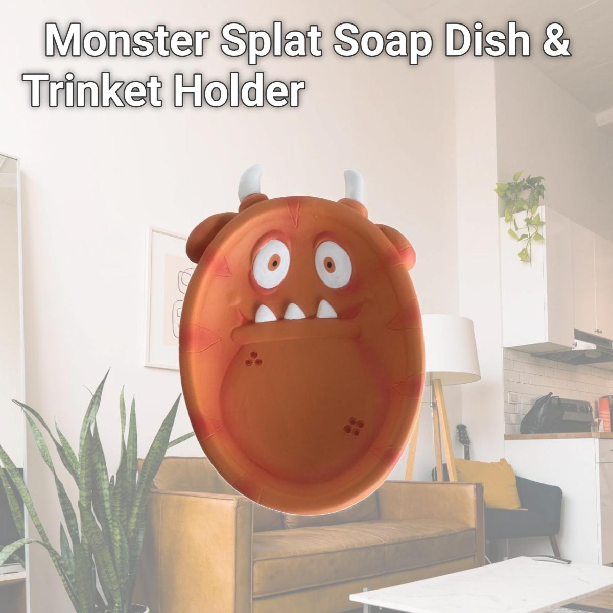 Picture of Borders Unlimited 70006 Monster Splat Soap Dish & Trinket Holder
