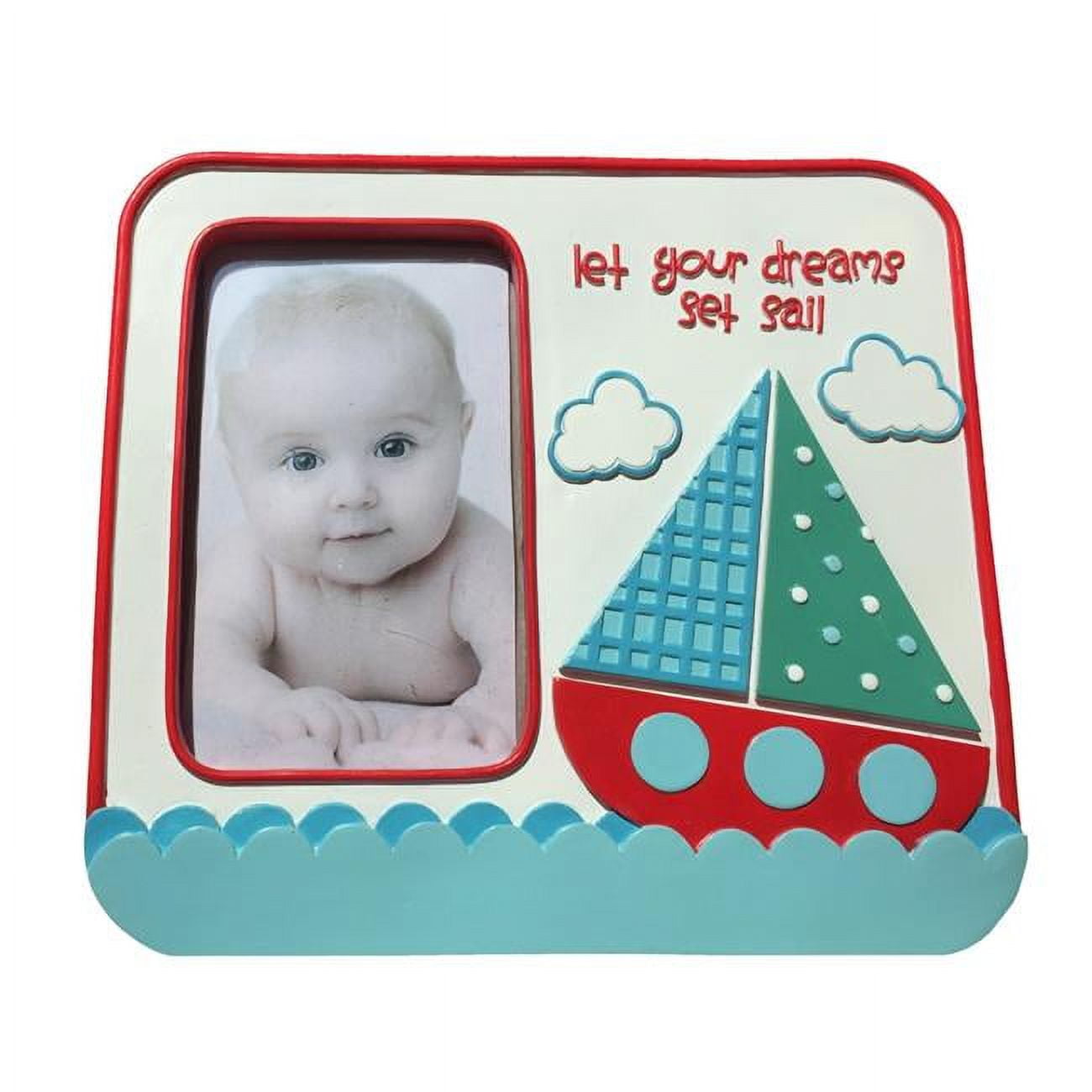 90008 3.23 X 5.2 In. Ahoy Picture Frame