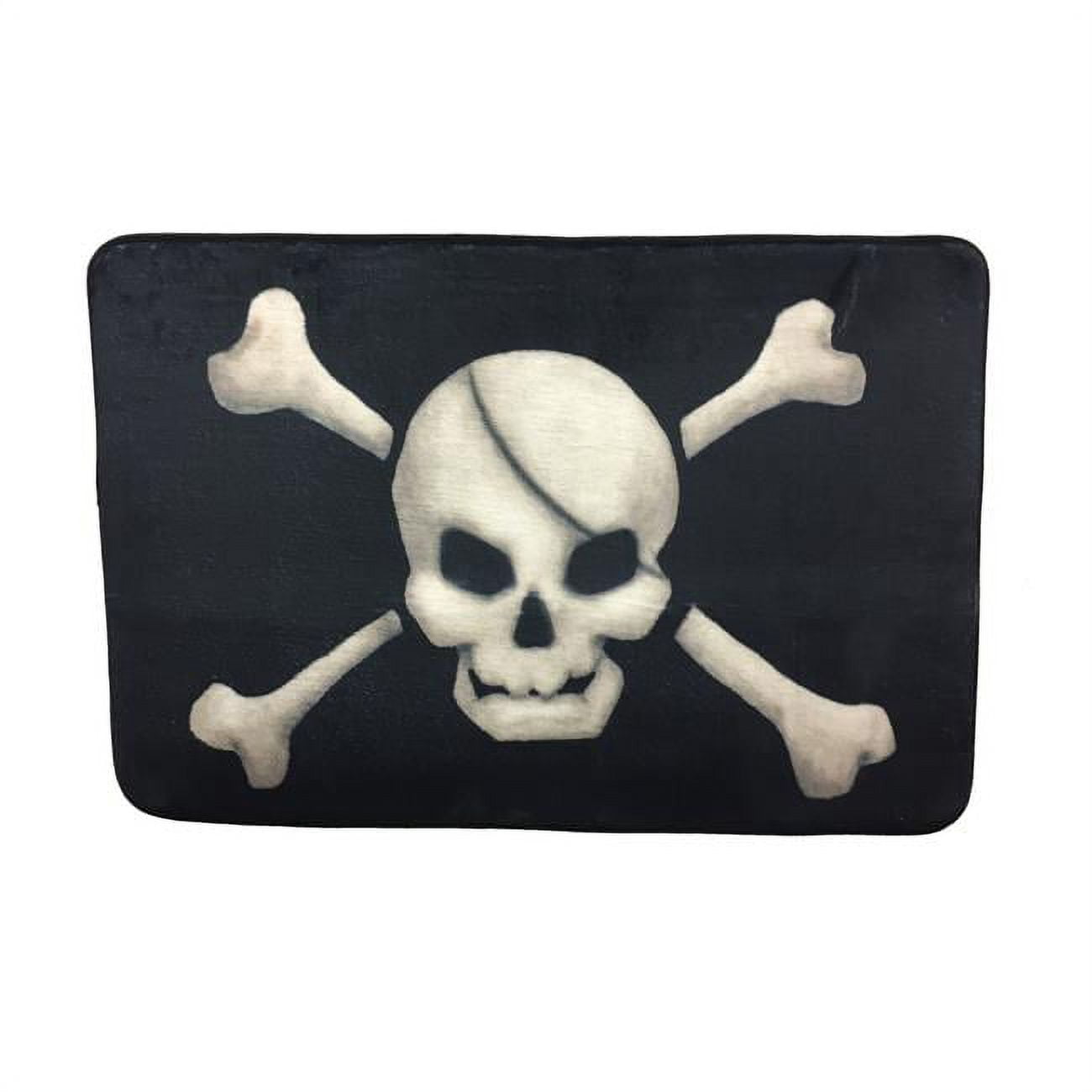 90018 Pirates Treasure Skull Bathroom Mat