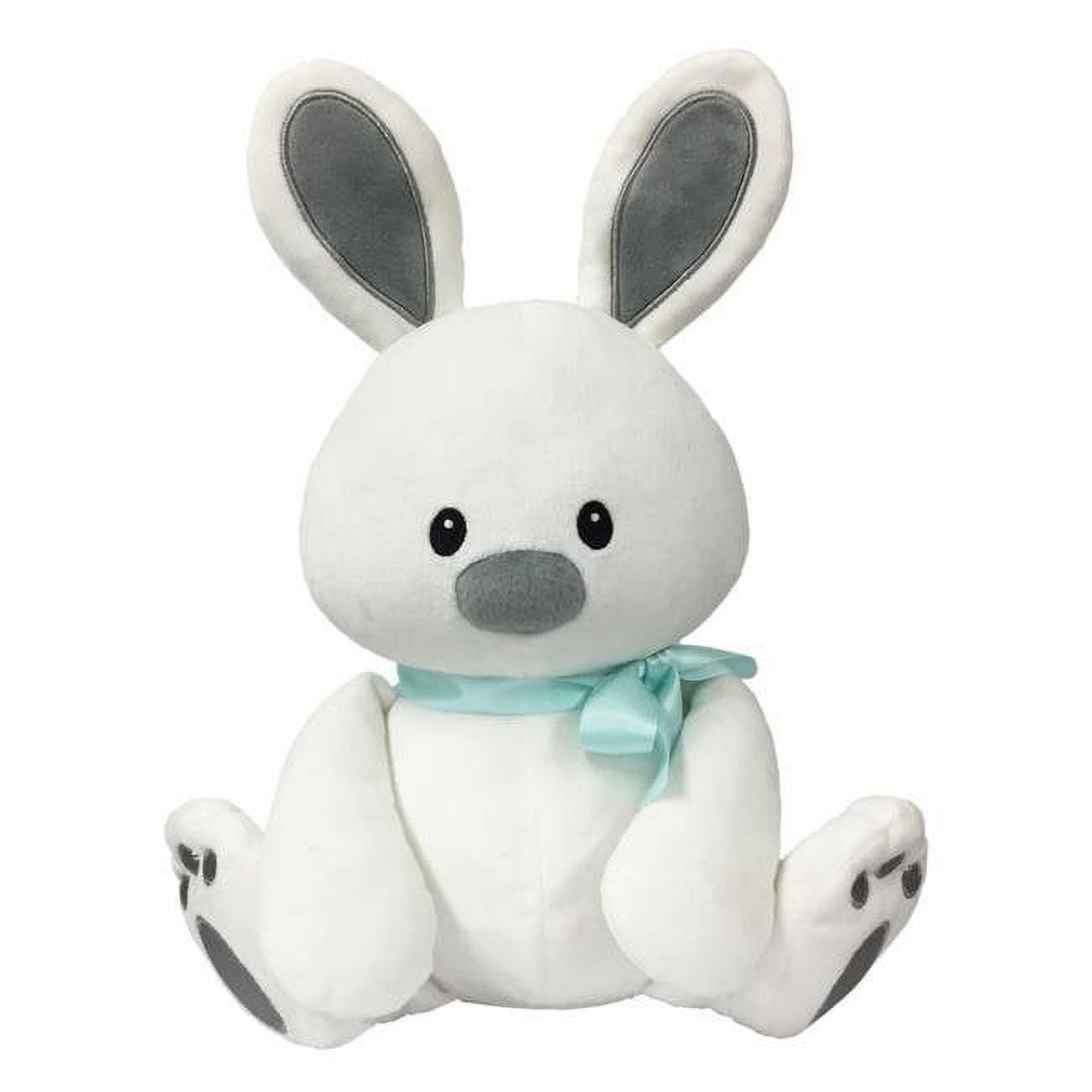90033 Sweet Dreams Furry Friends Cloud Bunny With Teal Ribbon For 3 Plus Years Old Children