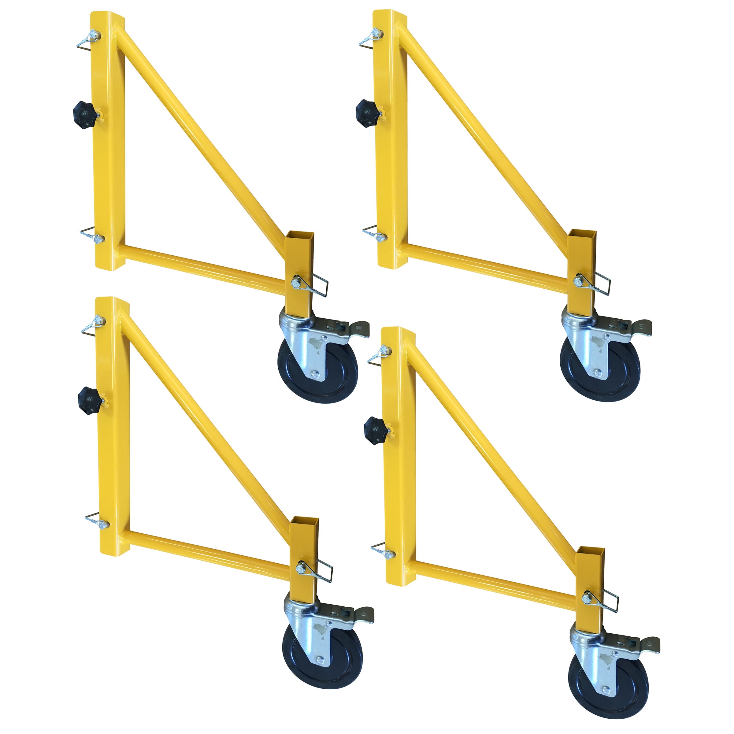Gsorwcs 18 In. Scaffolding Outriggers With Casters - 4 Piece