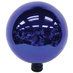 Gsa14bfg07 10 In. Glass Gazing Globe, Metalic Blue