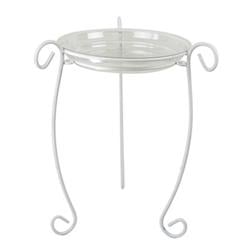 UPC 726783104079 product image for Plastec PLIPPS18WT 18 in. Simply Perfect Plant Stand White | upcitemdb.com