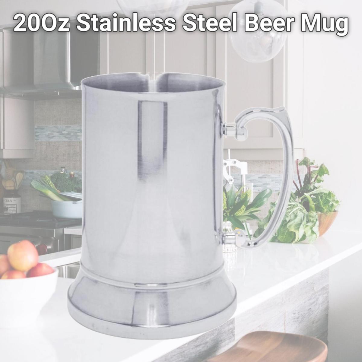 Picture of Maxam KTBMUG Maxam 20Oz Stainless Steel Beer Mug