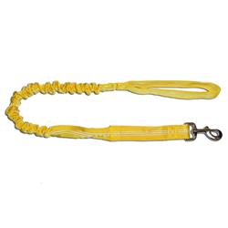 Buff Y Bungee Dog Leash For Training Running & Walking, Yellow - Small, Medium & Large