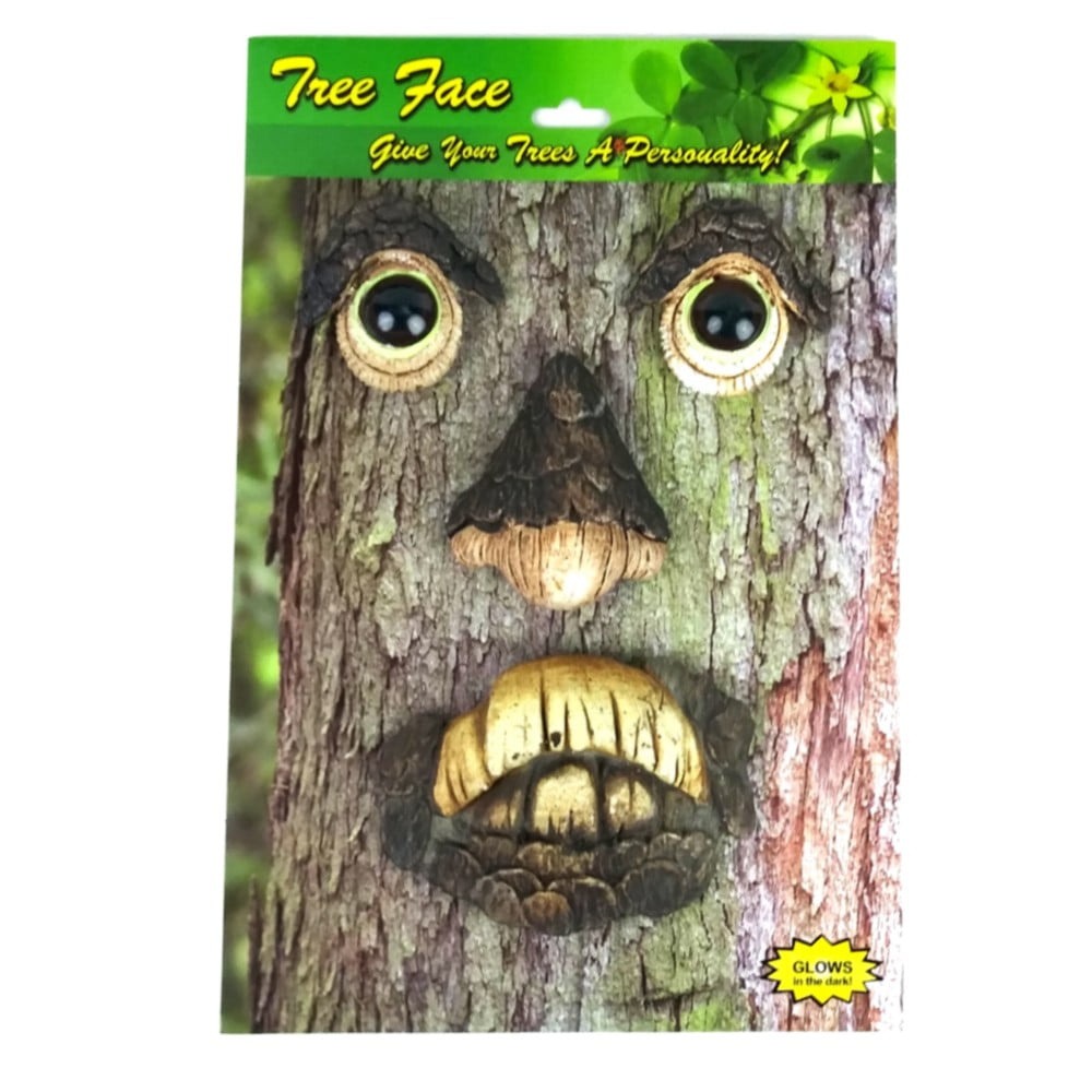 Ls918tf14 Tree Man Face Lawn & Garden Decoration, Brown