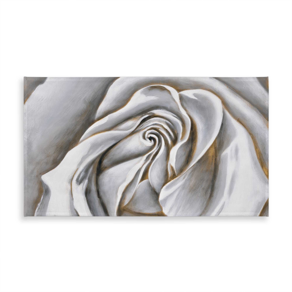 Picture of Begin Home Decor C1TCLRGETL7LCZ 58 x 102 in. White Rose Delicate Tablecloth - Romantic Indoor & Outdoor