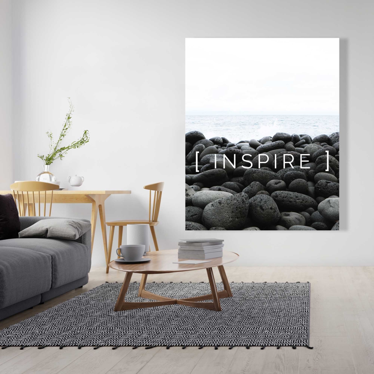 UPC 649543328808 product image for C1RC4860IZY4CX 48 x 60 in. Inspire Blue Canvas - Stylish Home Decor for Any Room | upcitemdb.com