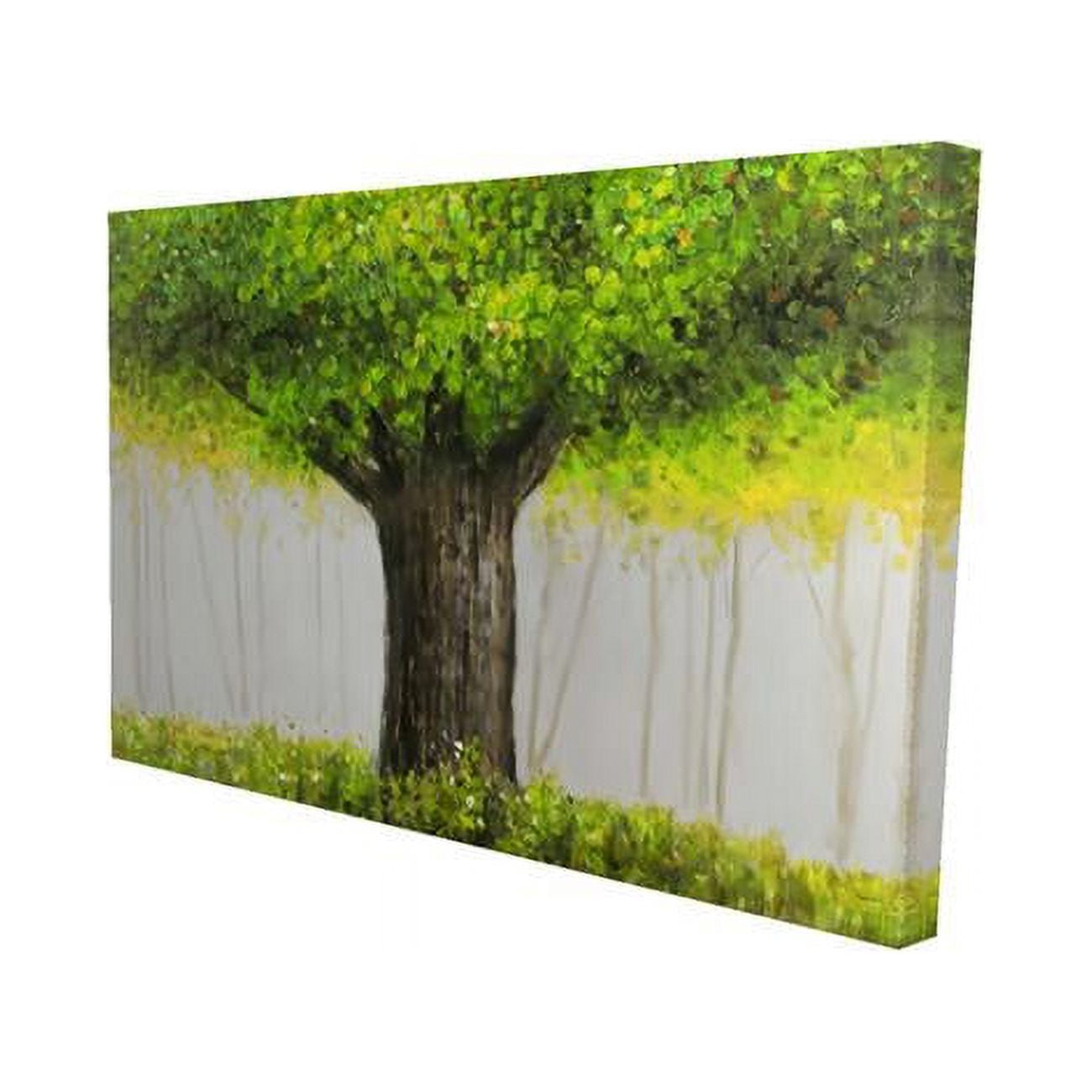 12 x 18 in. Big Green Tree-Print on Canvas