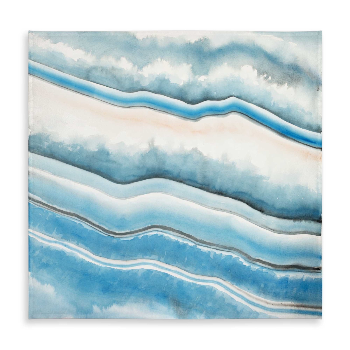 Picture of Begin Home Decor C1TC5858ZO7NH8 58 x 58 in. Textured Geode Tablecloth - Minerals Office Indoor & Outdoor