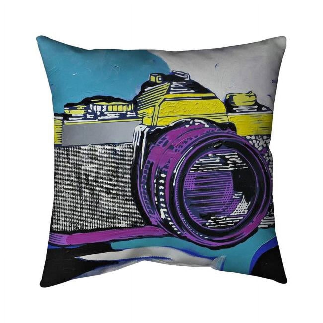 UPC 699767145996 product image for 5541-2626-MU1 26 x 26 in. Retro Camera-Double Sided Print Indoor Pillow | upcitemdb.com