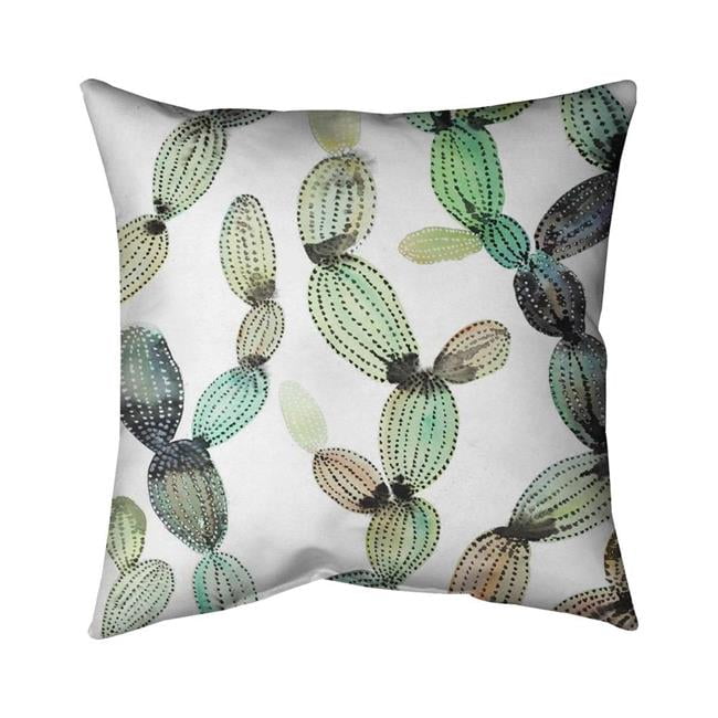 UPC 699767161392 product image for 5542-1616-FL314 16 x 16 in. Cactus Pattern-Double Sided Print Outdoor Pillow Cov | upcitemdb.com