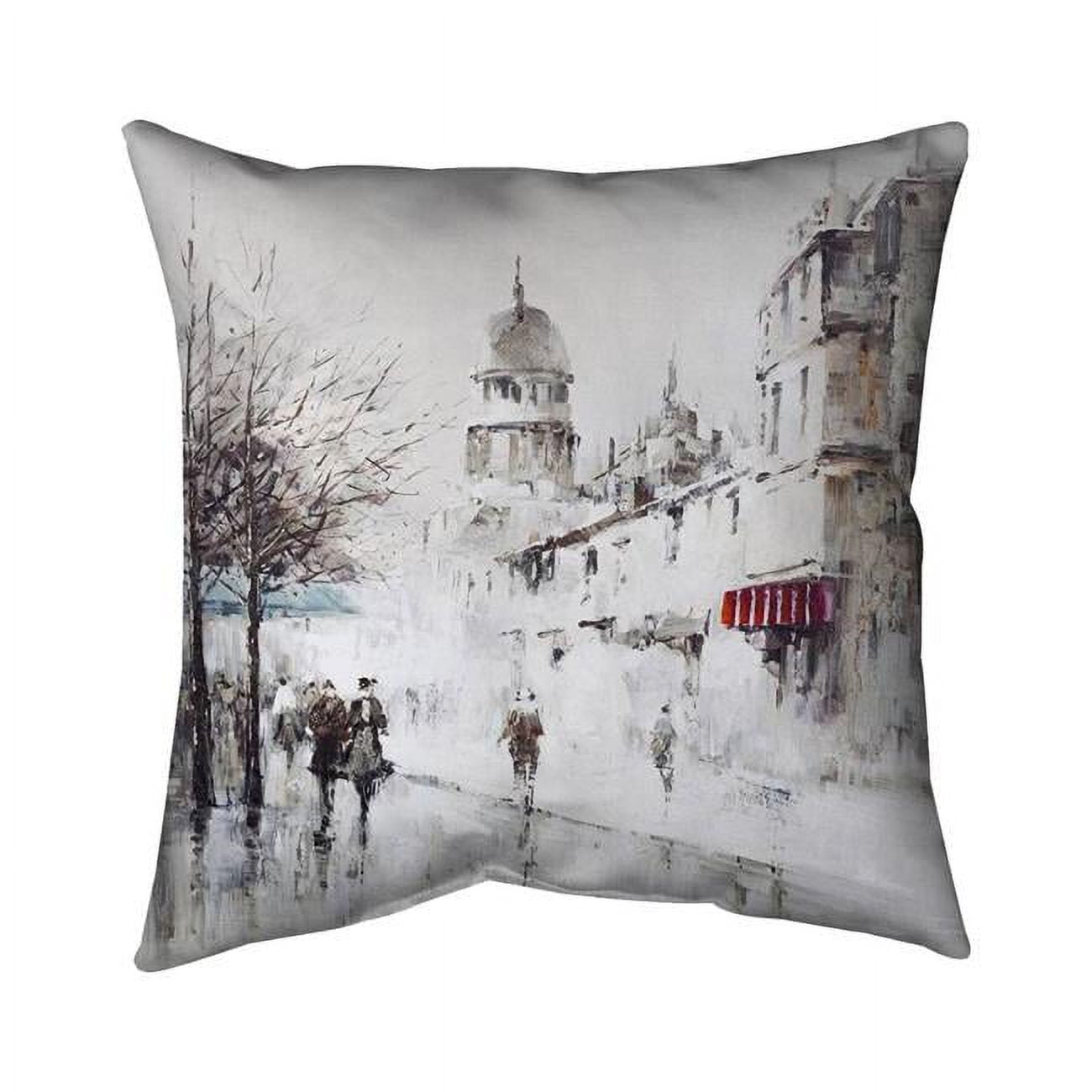 UPC 748702576491 product image for 18 x 18 in. Grey City Street-Double Sided Print Indoor Pillow Cover | upcitemdb.com