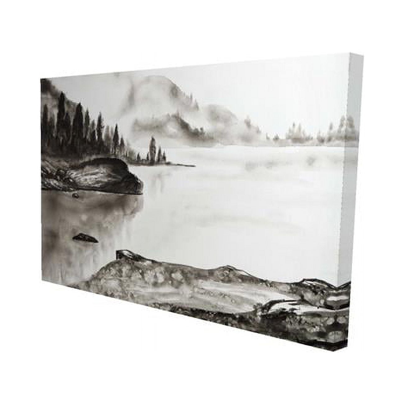 12 x 18 in. Peaceful Landscape-Print on Canvas