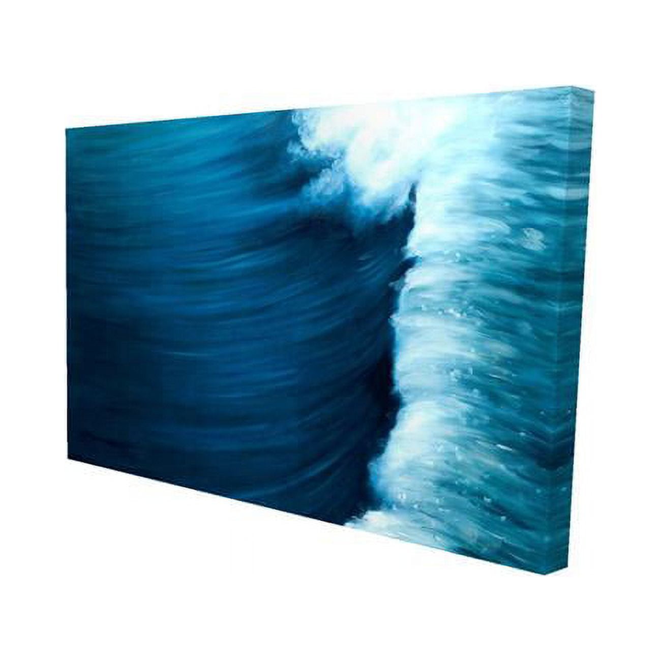 12 x 18 in. Wave-Print on Canvas