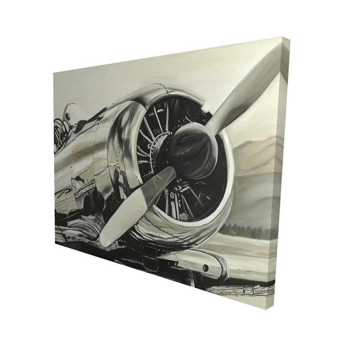 16 x 20 in. Vintage Aircraft-Print on Canvas
