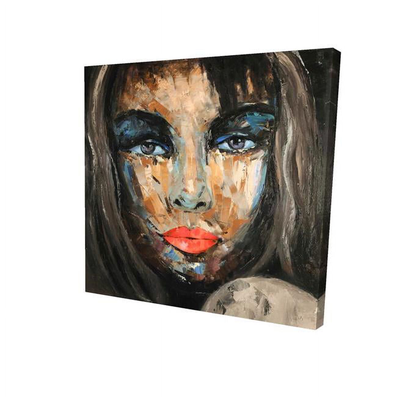 32 x 32 in. Colorful Portrait-Print on Canvas