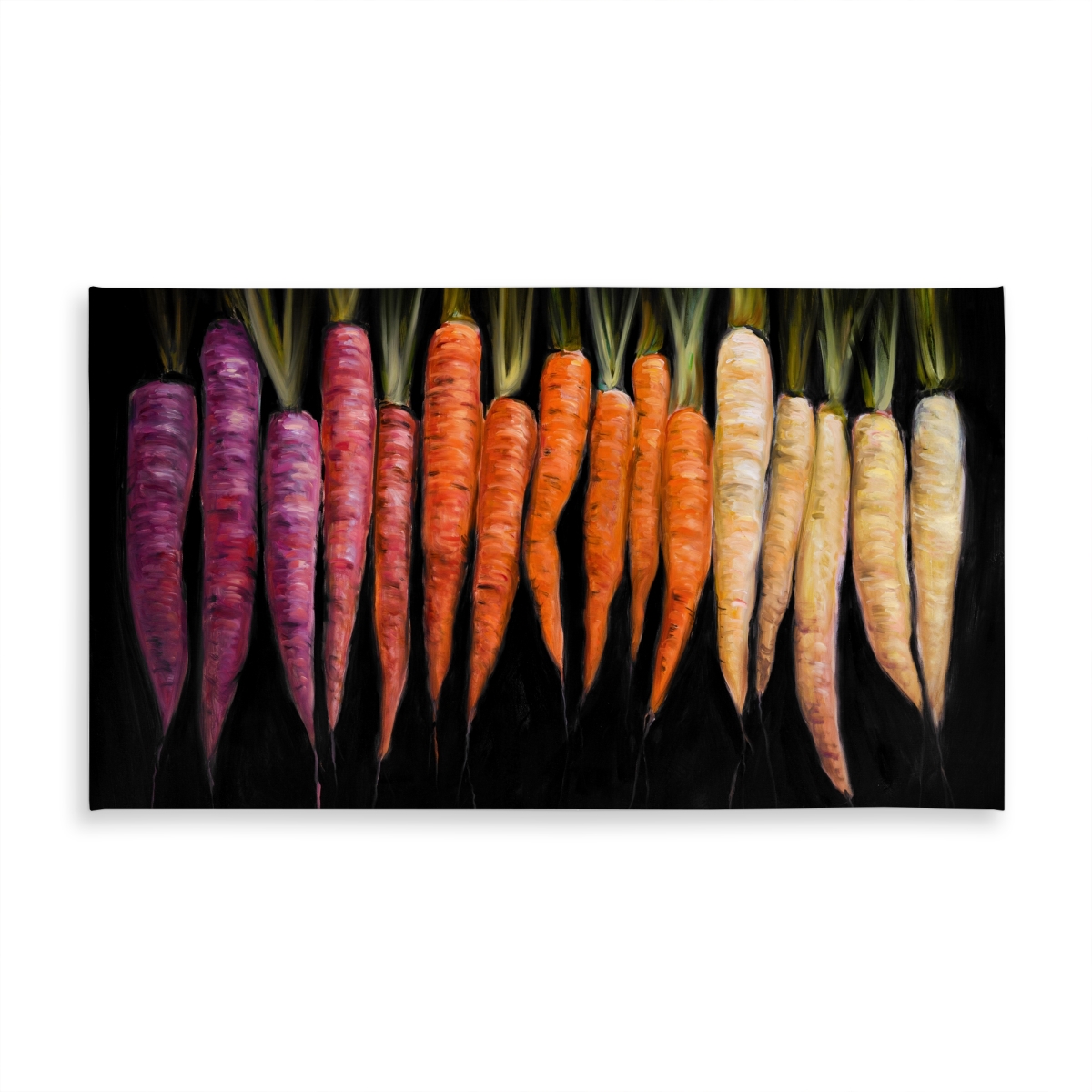 Picture of Begin Home Decor C1TCLRGEONCXLT 58 x 102 in. Colorful Carrots Tablecloth - Indoor Outdoor Home Decor