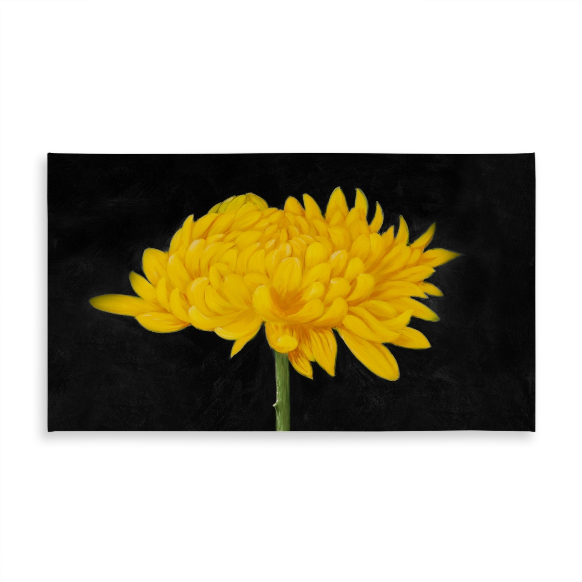 Picture of Begin Home Decor C1TCLRGEVMRBDS 58 x 102 in. Chrysanthemum Yellow Floral Tablecloth - Indoor & Outdoor Decor